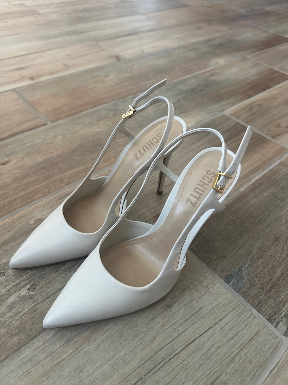 SCHUTZ Boris slingback heels